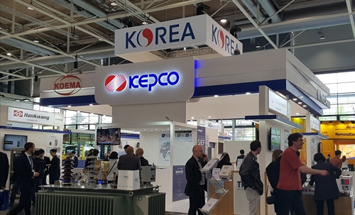 한전, 중소기업과 '2018 하노버 국제산업박람회' 참가